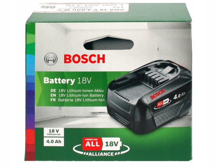 Akumulator PBA 18V 4,0Ah litowo-jonowy BOSCH