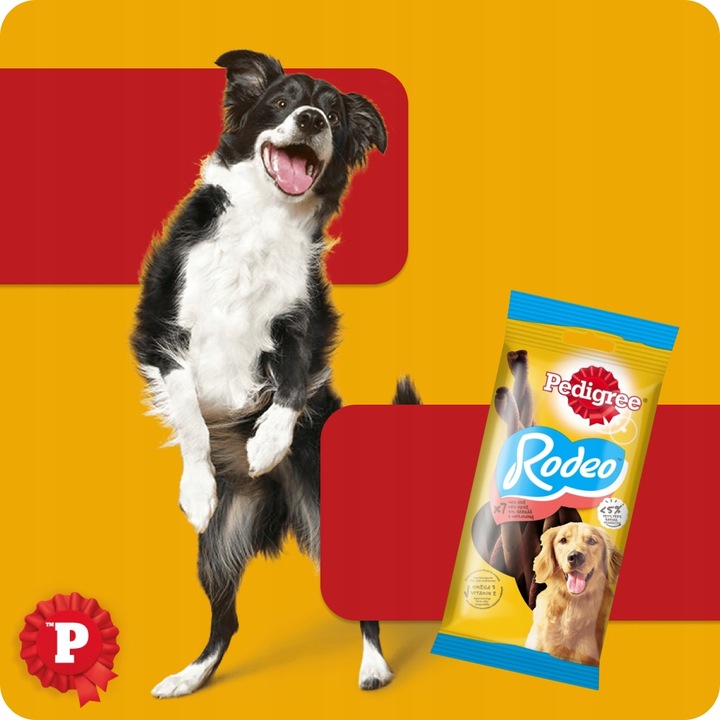 ZESTAW 12x PEDIGREE RODEO PRZYSMAK Z WOŁOWINĄ 123G