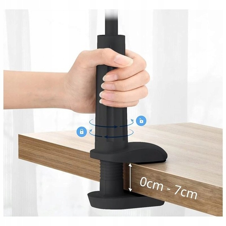 UCHWYT NA TABLET NA TELEFON STOJAK STATYW ELASTYCZNY MOCNY