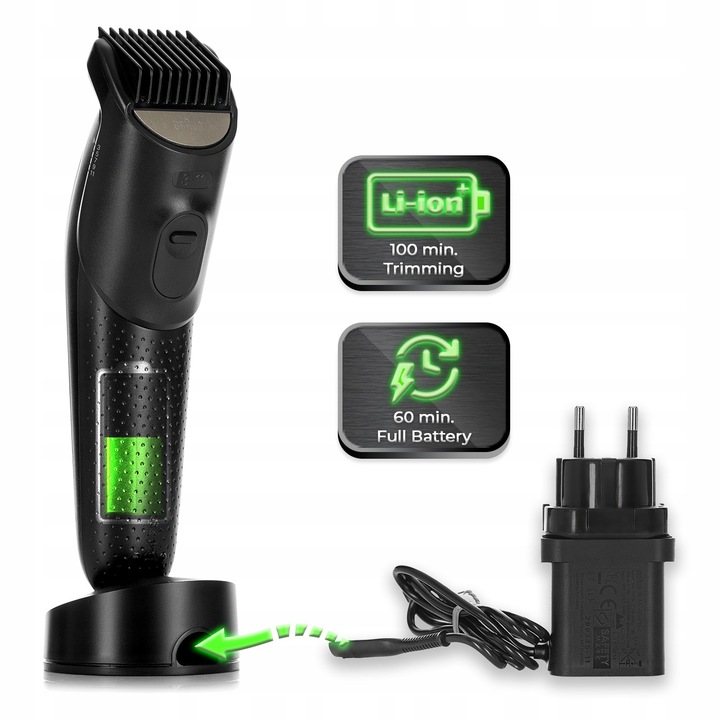 TRYMER MASZYNKA DO WŁOSÓW BRODY NOSA USZU GOLARKA BRAUN SERIES 7 -