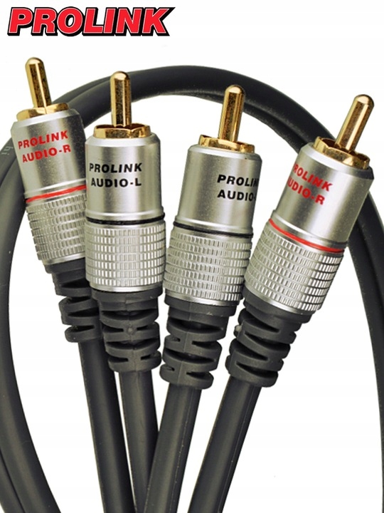 KABEL AUDIO PRZEWÓD 2 RCA - 2x RCA CINCH OFC PROLINK EXCLUSIVE TCV4270