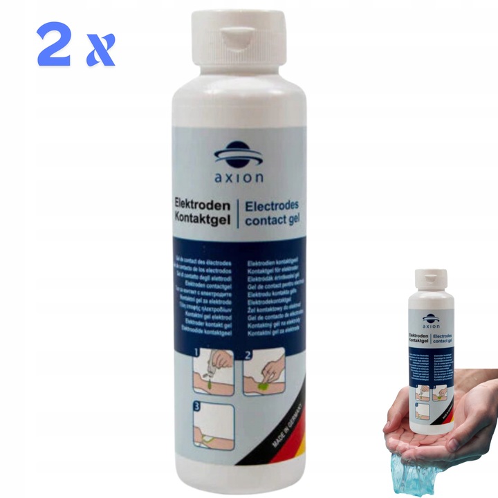 Żel przewodzący do elektrostymulacji mięśni kontaktowy tens ems 2 x