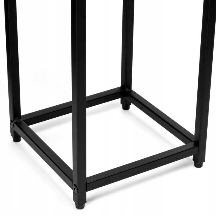 KWIETNIK STOJĄCY METALOWY RUSTYKALNY LOFTOWY STOJAK PÓŁKA NA KWIATY