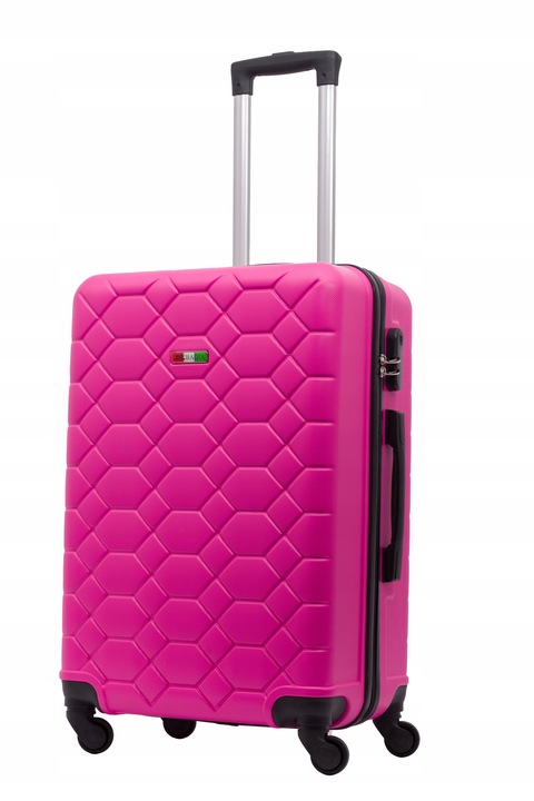 WALIZKA PODRÓŻNA ROZMIAR ŚREDNI M 60L BAGIA WALIZKI ABS AMSTERDAM