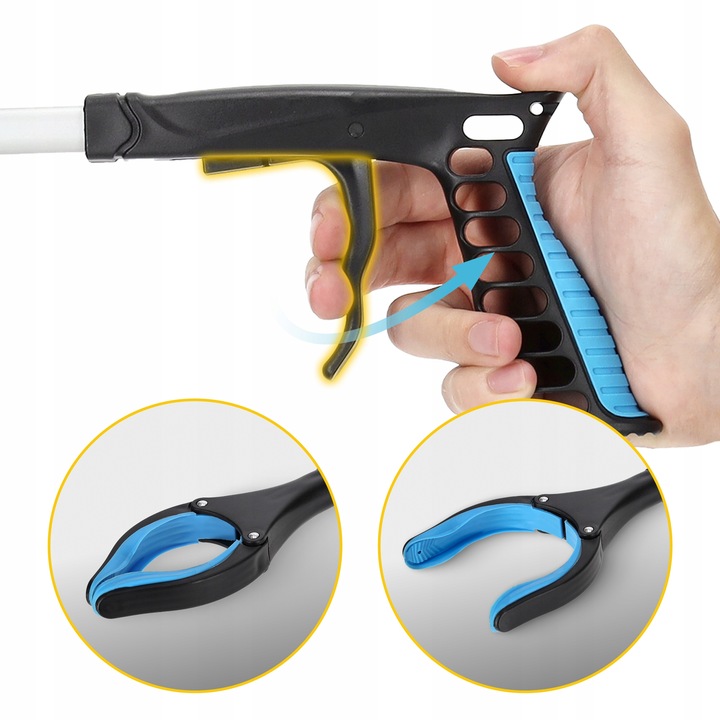 CHWYTAK SZCZYPCE ŁAPKA DO PODNOSZENIA ŚMIECI PRZEDMIOTÓW DLA SENIORÓW DŁUGI