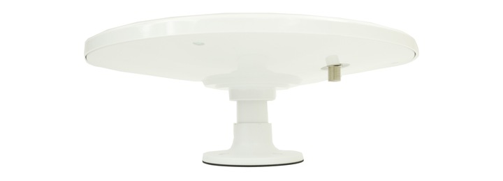 MOCNA MAŁA ANTENA TV DVB-T DVB-T2 360 STOPNI KEMPING DVB T DVB-T2 BIAŁA USB