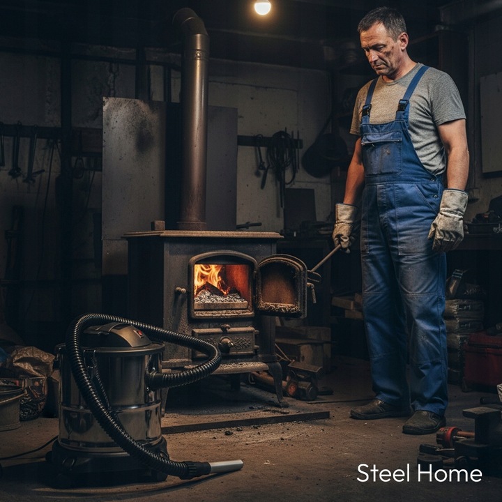 ODKURZACZ PRZEMYSŁOWY DO POPIOŁU PIECA KOMINKA 20L HEPA 2200W +