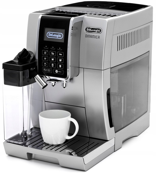 Automatyczny ekspres De'Longhi ECAM 350.75.S 1450 W srebrny/szary