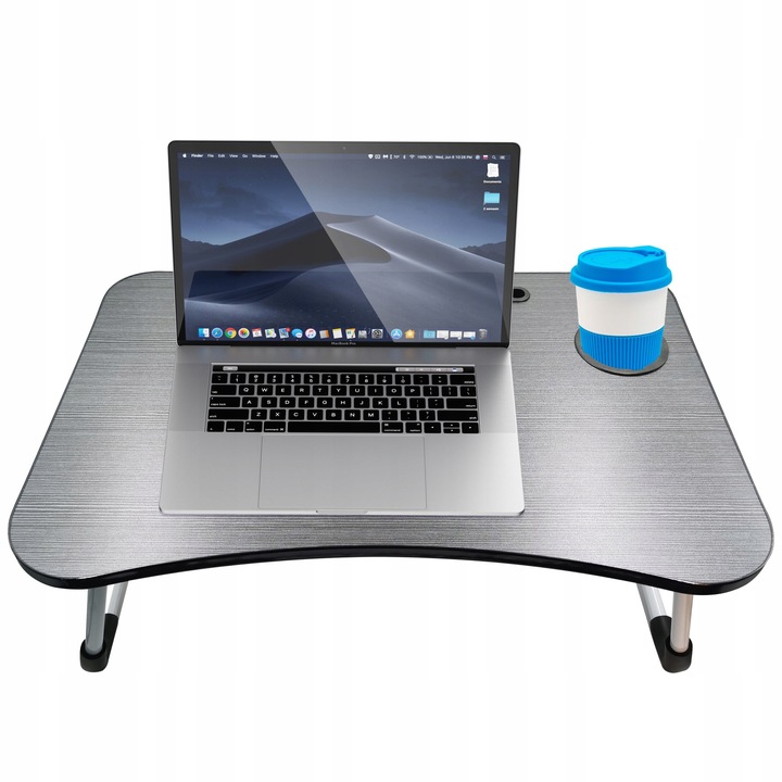 STOLIK SKŁADANY ŚNIADANIOWY PODSTAWKA POD LAPTOPA DO ŁÓŻKA TACA NA NÓŻKACH