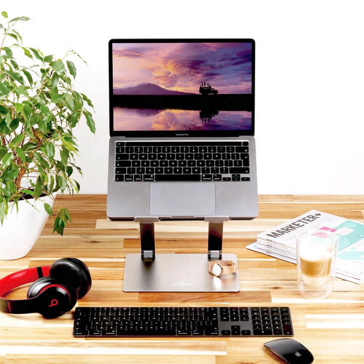 PODSTAWKA POD LAPTOPA / ERGONOMICZNY STOLIK POD LAPTOPA ZGODNY Z BHP LYNXER