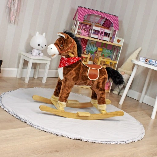 KOŃ na biegunach ŚPIEWAJĄCY, interaktywny KONIK