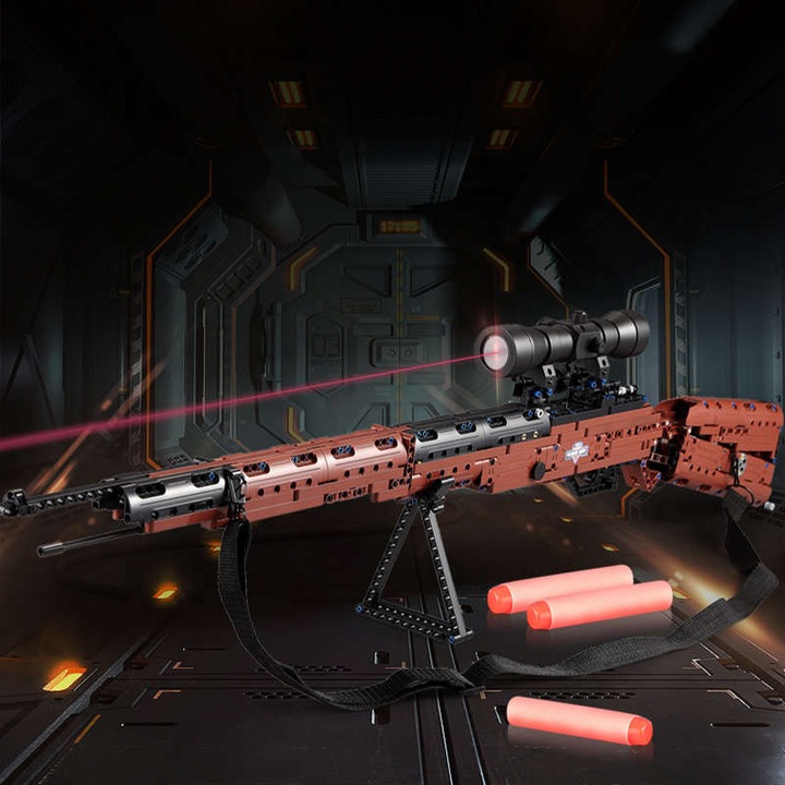 CADA KLOCKI KONSTRUKCYJNE KARABIN 653 EL + NABOJE