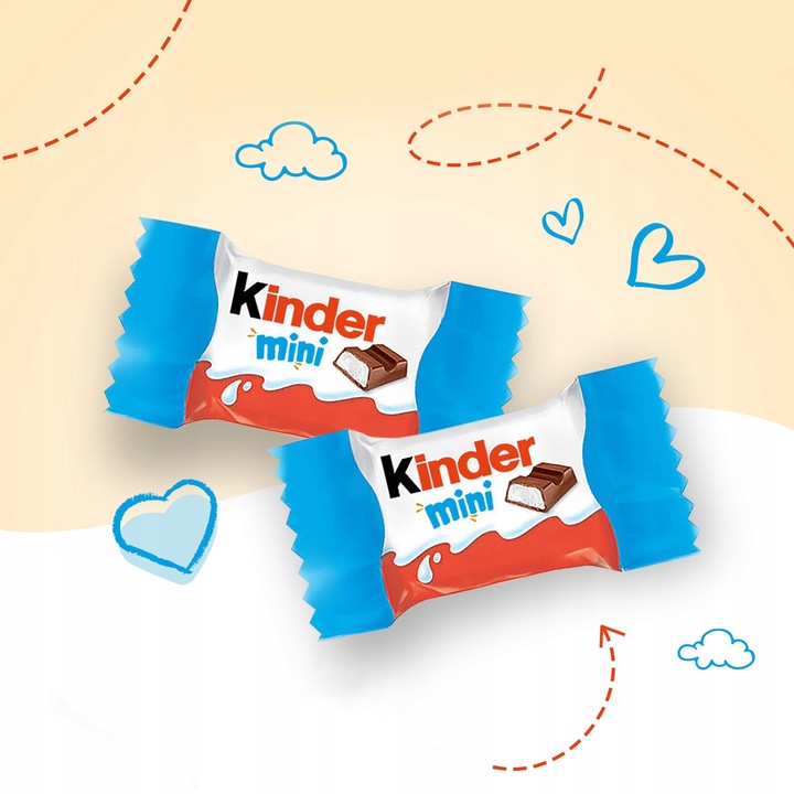 Kinder Chocolate Mini Open&Share Box, czekoladki, nadzienie