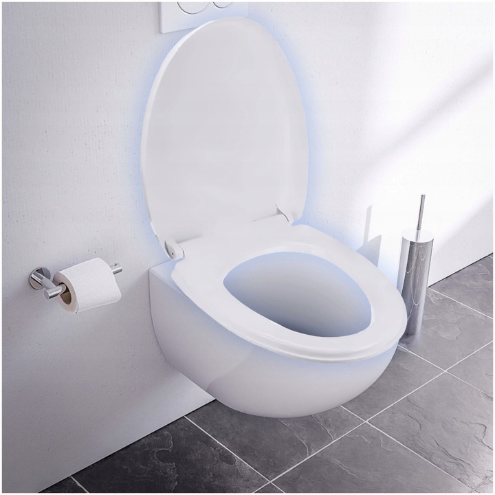 Deska Sedesowa Wolnoopadająca 0041-1 WC Twarda Wypinana Uniwersalna