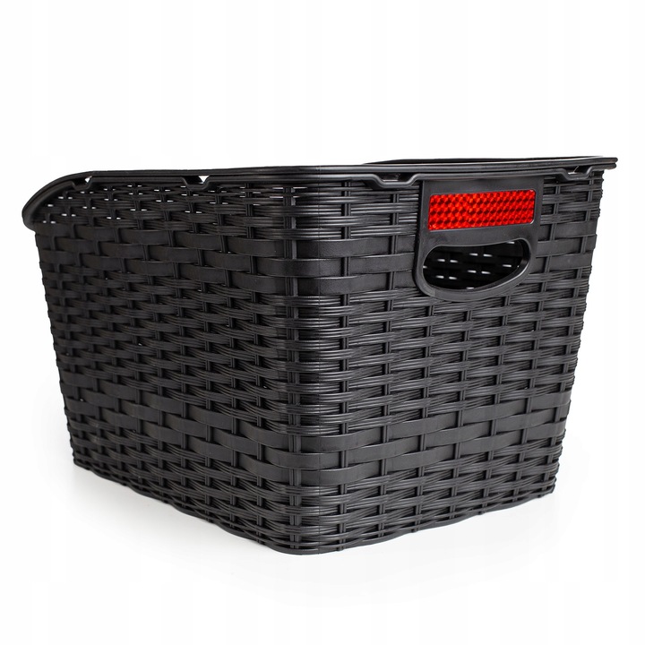 KOSZYK ROWEROWY TYLNY KOSZ ROWER BAGAŻNIK ZAKUPY MOCNY Z UCHWYTEM POJEMNY