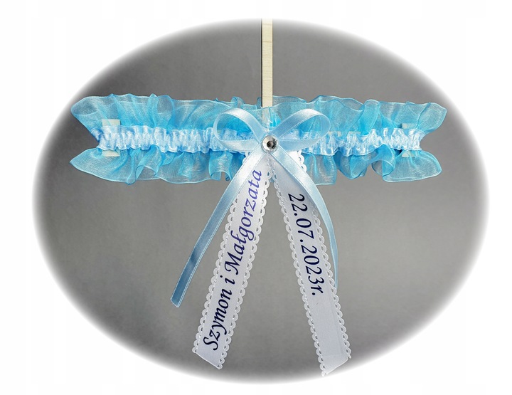 Podwiązka ślub imiona data kryształ