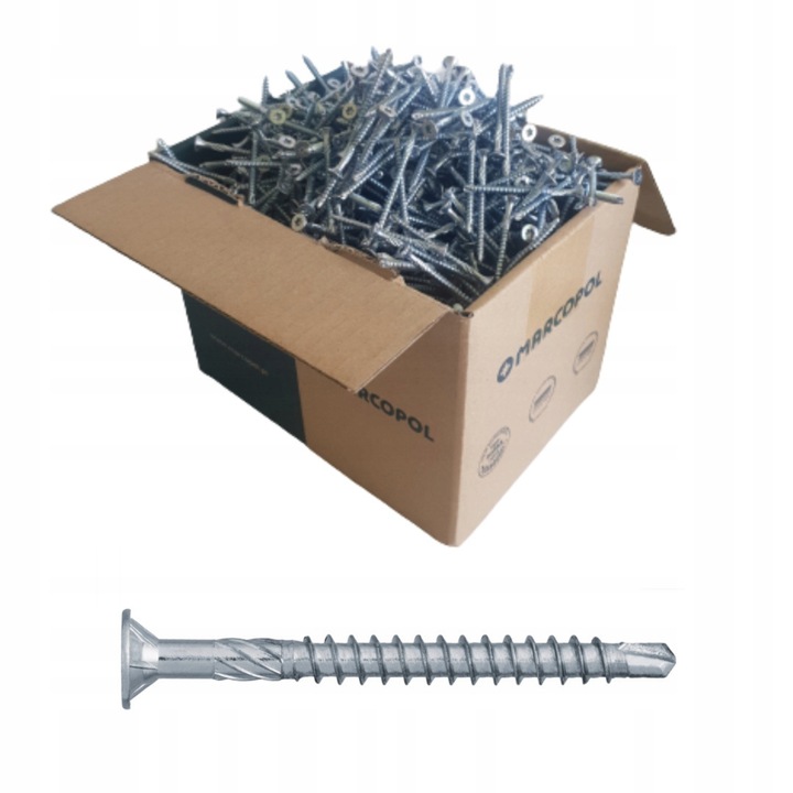 WKRĘT KONFIRMAT DO PŁYTY MEBLOWEJ I DREWNA SAMOWIERCĄCY 4x50 - 200