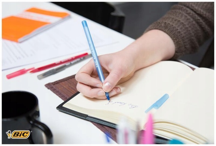 BIC DŁUGOPIS ROUND STIC CLASSIC CZARNY ZESTAW OPAKOWANIE 60 SZTUK