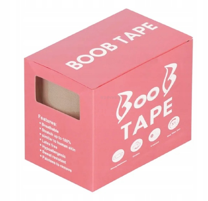 ORYGINALNA TAŚMA BOOB TAPE MODELUJĄCA BIUST DEKOLT