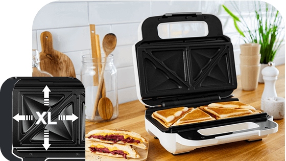 Opiekacz do kanapek tostów TEFAL Snack XL SW7011 Gofrownica Toster