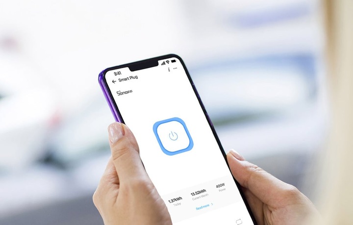 SONOFF S60TPF Inteligentne Gniazdko Elektryczne Z Pomiarem Prądu