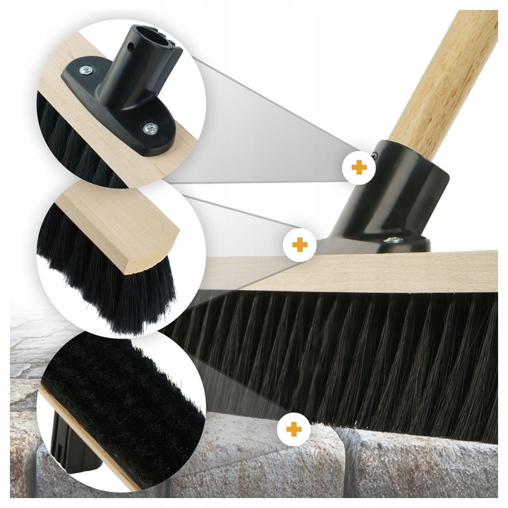 MIOTŁA SZCZOTKA 50 ULICÓWKA PCV ZAMIATACZ ZMIOTKA DO ZAMIATANIA Z