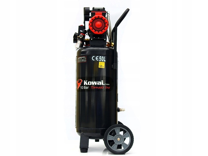POFESJONALNY 12 Bar kompresor k33 bezolejowy 50L sprężarka powietrza
