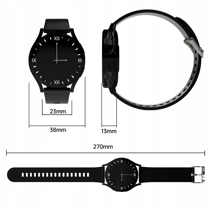 ZEGAREK SMARTWATCH PL ROZMOWY SPORT SMART WATCH 2 PASKI WATCH PRO LIMITED