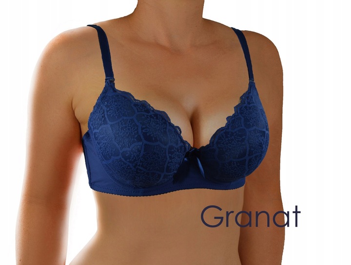 stanik koronkowy BIUSTONOSZ ekskluzywny D 80 kolory