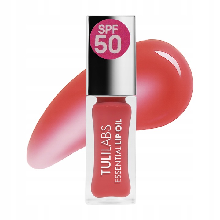 SPF50 TULI LABS Essential Lip Oil OLEJEK do PIELĘGNACJI UST Cold Latte 7ml