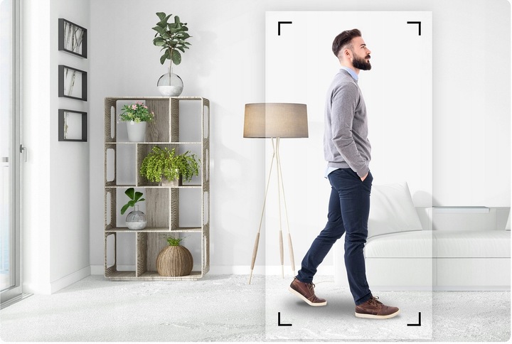 BEZPRZEWODOWA KAMERA IP MONITORINGU OBROTOWA WIFI FULLHD MIKROFON GŁOŚNIK