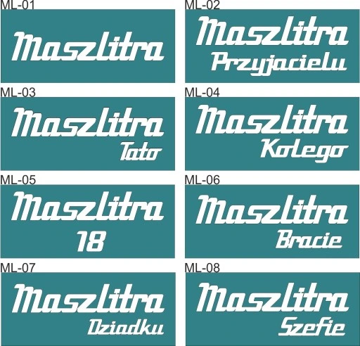 Skrzynka Alkohol MaszLitra Prezent na Urodziny Taty Dziadka Święta Kolegi