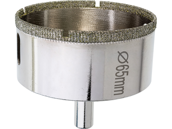 DREL OTWORNICA OTWORNICE DIAMENTOWA KORONKA DO SZKŁA PŁYTEK GRESU 65mm
