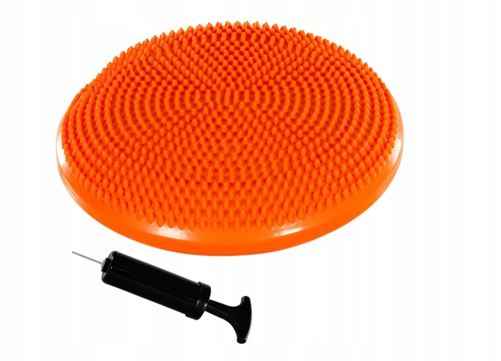 PODUSZKA SENSORYCZNA JEŻYK BERET 33 CM POMARAŃCZOWY