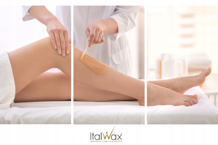 ITALWAX wosk do depilacji 1kg twardy dropsy w granulkach WHITE CHOCOLATE