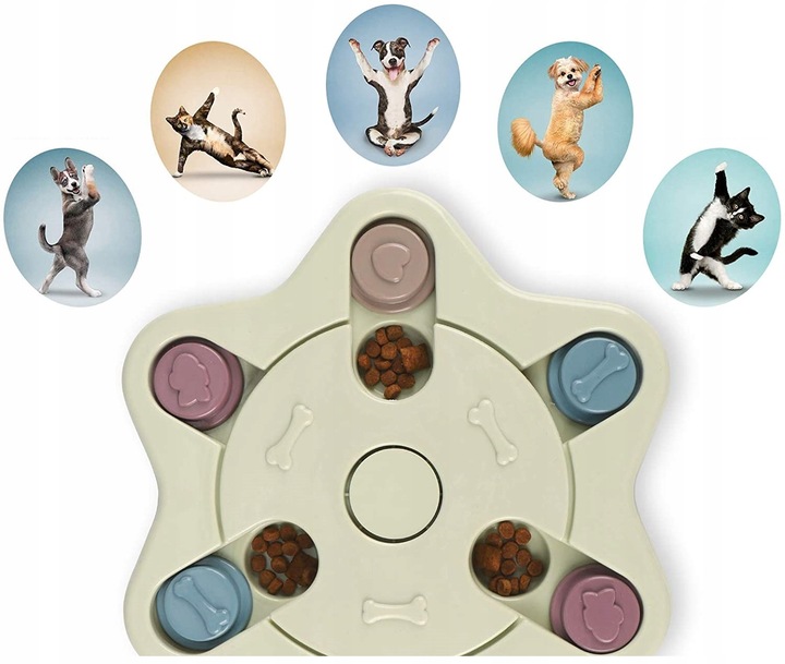 GRA EDUKACYJNA DLA PSA INTERAKTYWNA ZABAWKA WĘCH NA KARMĘ SMACZKI PRZYSMAK