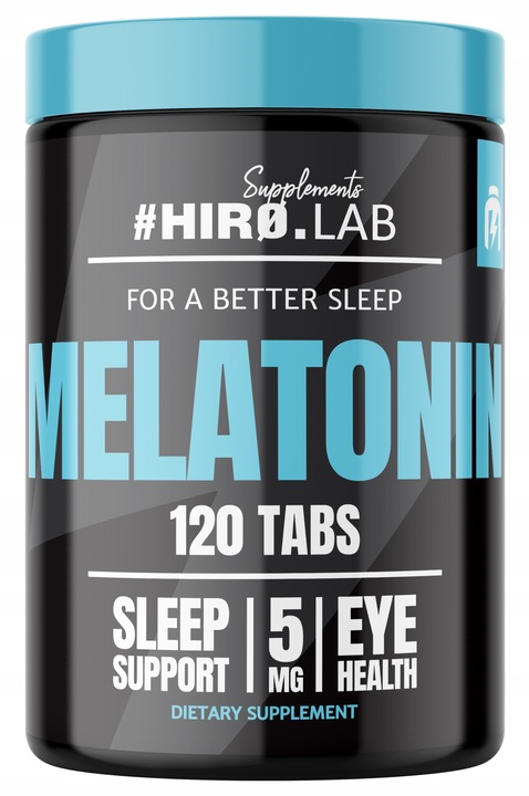 Melatonina 5MG Hiro.Lab Dobry Sen 120 tabletek
