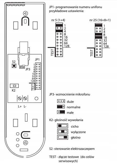 Unifon Laskomex LM-8/W-7 biały