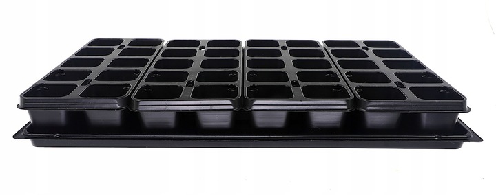 WIELODONICZKA DO SIEWU DONICZKA DO WYSIEWU ROZSAD TACA PODSTAWKA 40szt