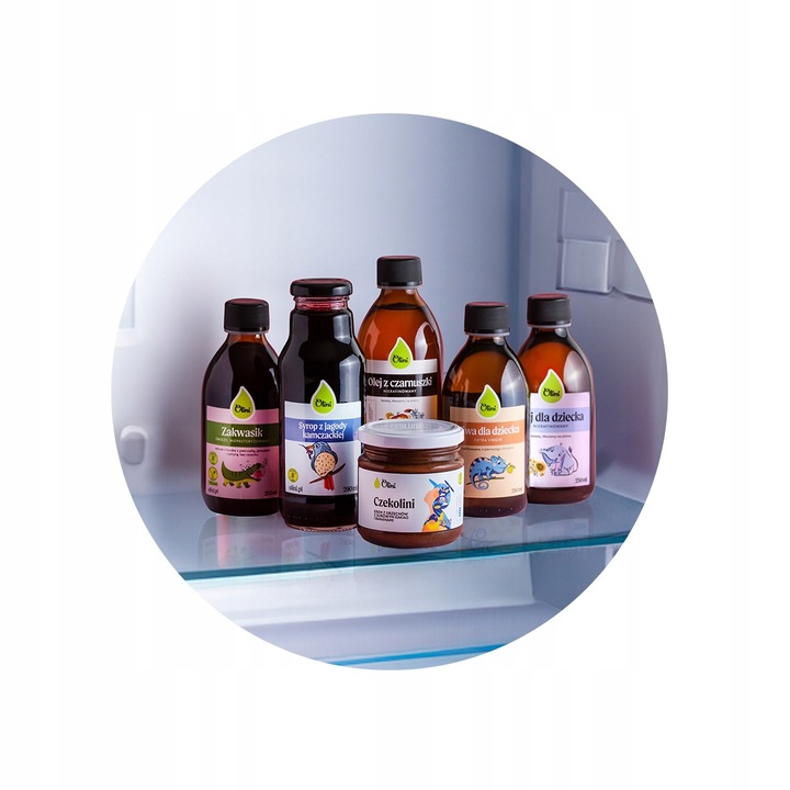 Olej z czarnuszki dla dzieci + Tran dla dzieci + syrop z jagody kamczackiej