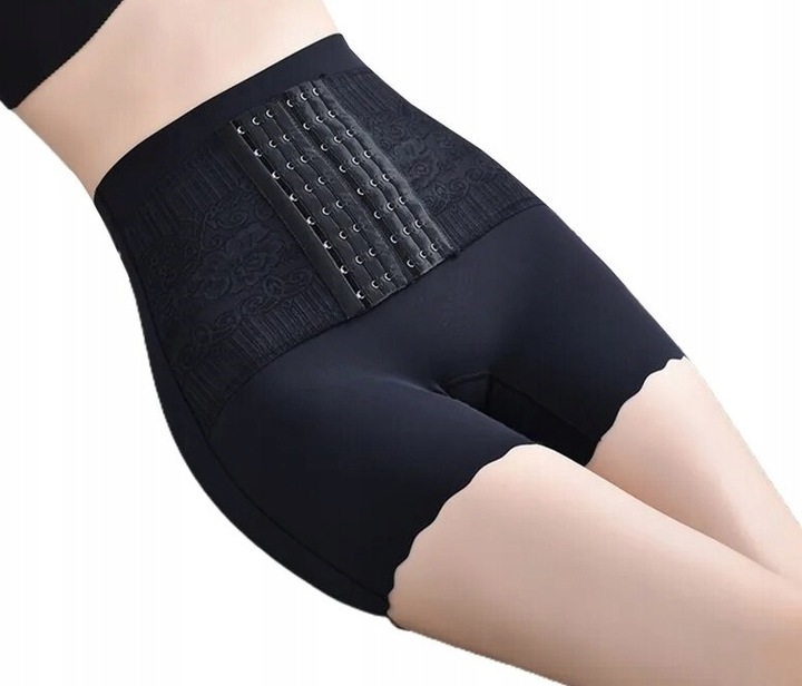 Majtki wyszczuplające korygujące wysoki stan regulowane z zapięciem 49k