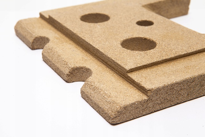 płyta wermikulitowa kominkowa Bauwer 50 cm x 30 cm x 2,5 cm.