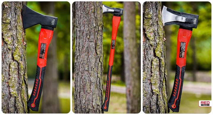 SIEKIERA ROZŁUPUJĄCA ZESTAW SIEKIER TOPOREK CIESIELSKA DO ŁUPANIA 3