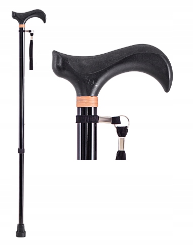 Laska inwalidzka SPACEROWA uchwyt SOFT WAVE (DERBY) ARMedical AR-014D