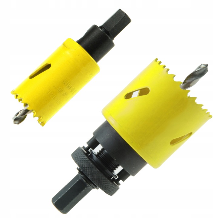 ZESTAW OTWORNIC DO METALU DREWNA BIMETALOWYCH BI-METAL 17 ELEMENTÓW