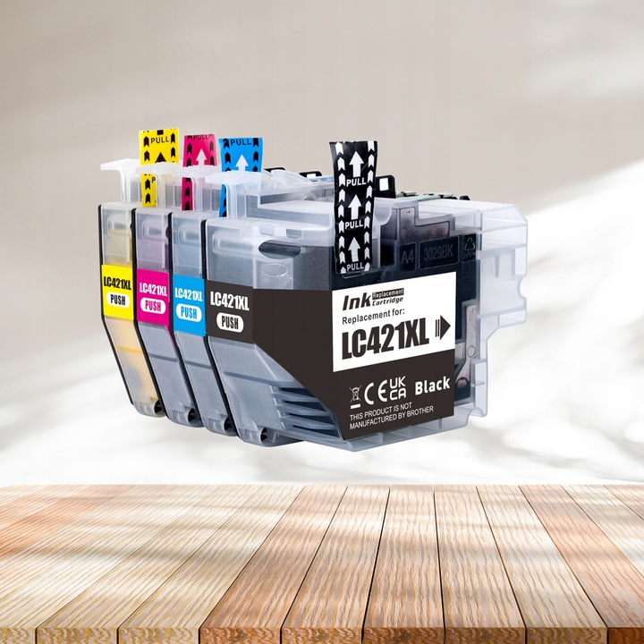 TUSZE DO BROTHER DCP-J1050DW DCP-J1140DW MFC-J1010DW LC421 XL