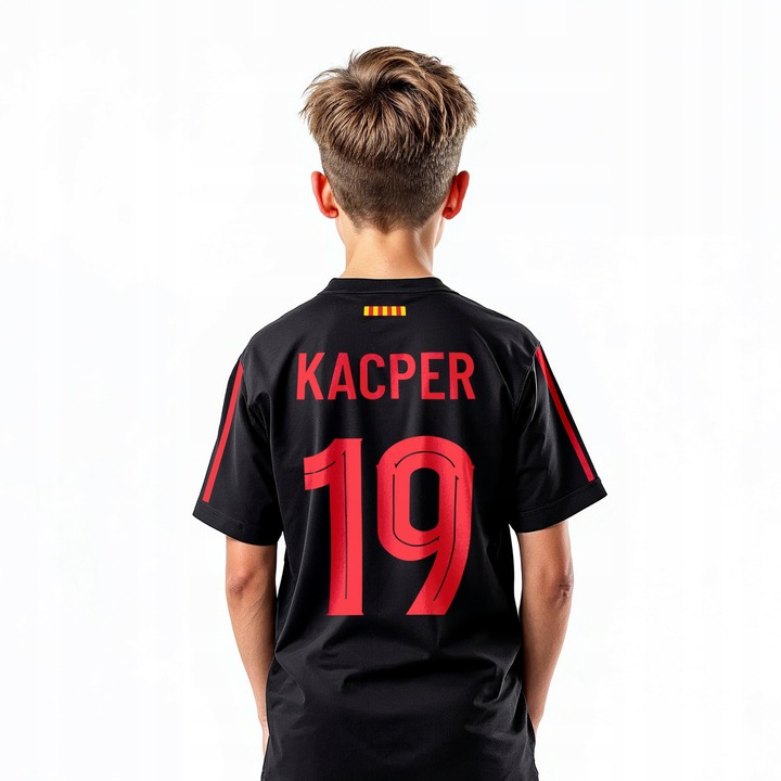 Strój Piłkarski Barcelona Dla Dzieci z Własnym Nadrukiem