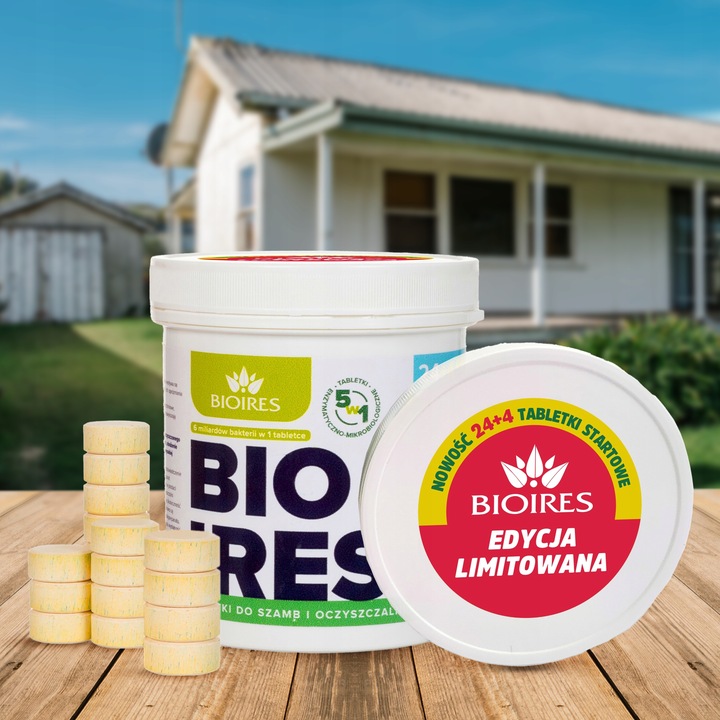 TABLETKI BIO BAKTERIE DO SZAMBA OCZYSZCZALNI USUWA SMRÓD KOŻUCH