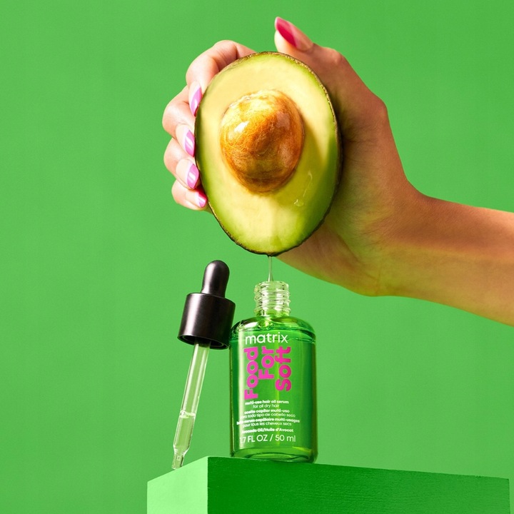 Matrix Food For Soft Olejek do włosów suchych z termoochroną 50ml + GRATIS