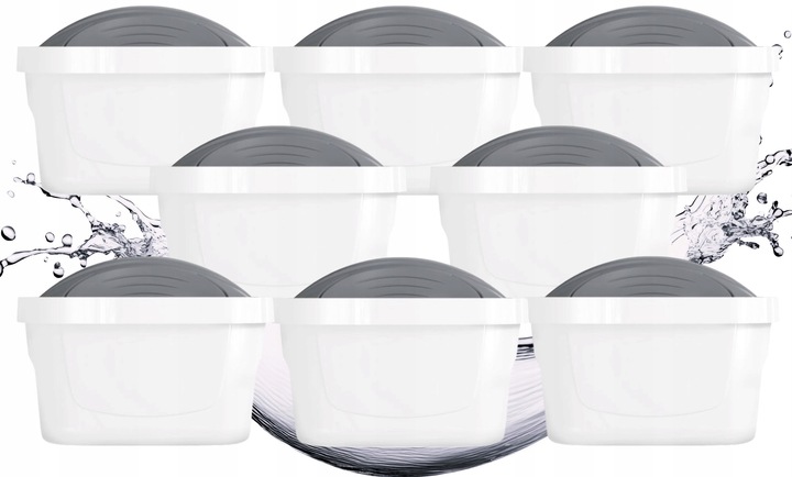 8x WKŁAD FILTR DAFI UNIMAX DO TWARDEJ WODY AGD+